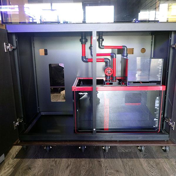 【全国配送対応】オーバーフロー水槽 120(横)×55(奥)×55(高)cm!【オーバーフロー水槽】 ネプチューンキューブM120