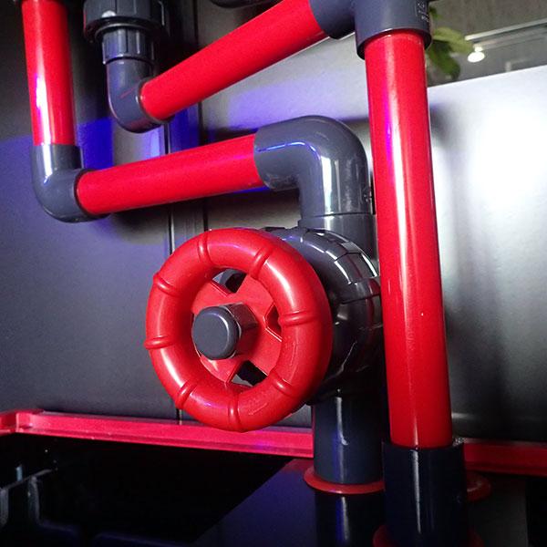 【全国配送対応】オーバーフロー水槽 120(横)×55(奥)×55(高)cm!【オーバーフロー水槽】 ネプチューンキューブM120