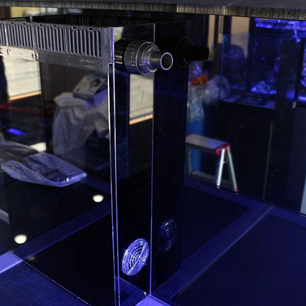 【全国配送対応】オーバーフロー水槽 120(横)×55(奥)×55(高)cm!【オーバーフロー水槽】 ネプチューンキューブM120